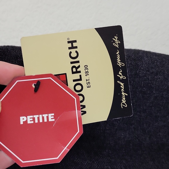 NWT Woolrich Macey Onyx Heather Pants Size 6 Petite - Picture 2 of 8